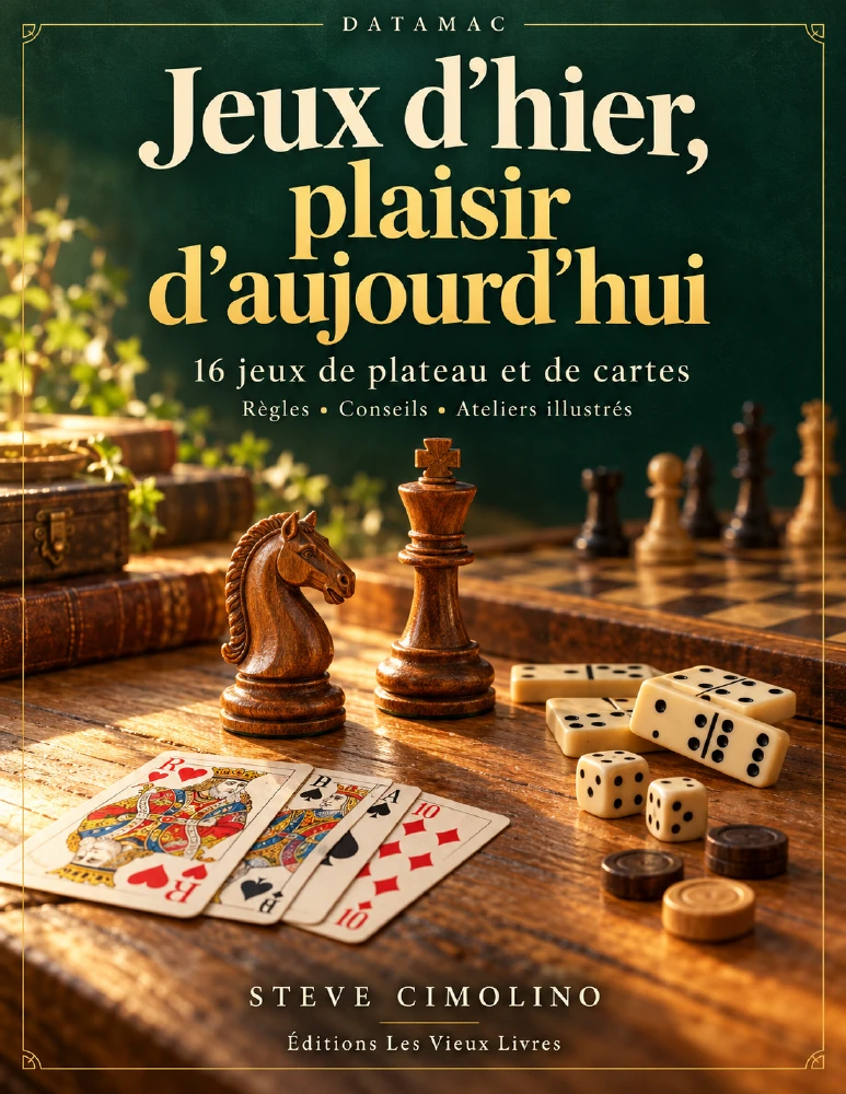 Couverture de Jeux d’hier, plaisir d’aujourd’hui, de Steve Cimolino